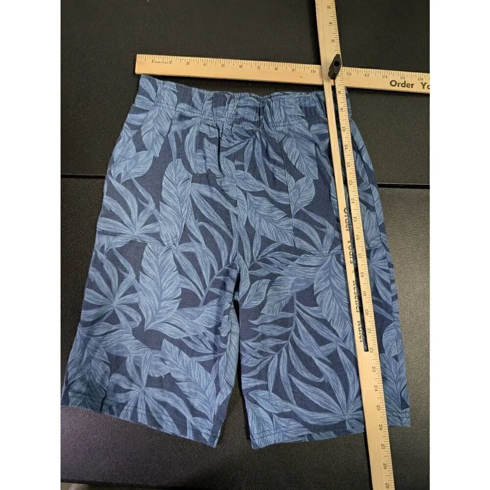 OshKosh B'Gosh Elastic Waist Boy's Palm Shorts Size 12A